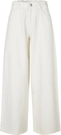 Modstr&ouml;m Dames, Jeans, Wit, Maat: XS Katoen