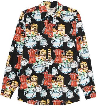Alessandro Enriquez Printed Cotton Shirt