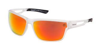 Timberland TB00001 Polarized 26D Mens Sunglasses White Size 65