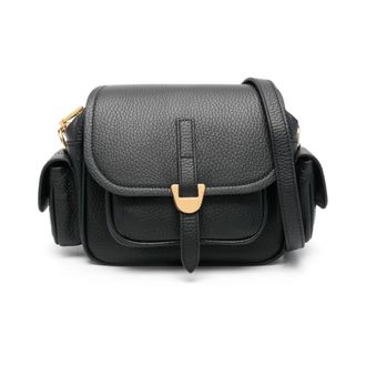 Coccinelle Shoulder Bags, female, Black, Size: ONE SIZE Campus Mini