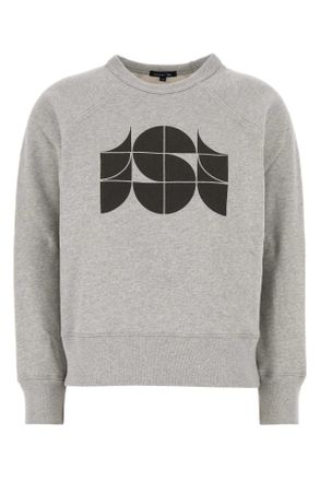 SOEUR Melange Grey Cotton Pascal Sweatshirt