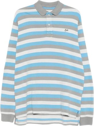 ERL Gestreept Poloshirt met Lange Mouwen - Heren - Polos - Veelkleurig - L - Katoen - Tops