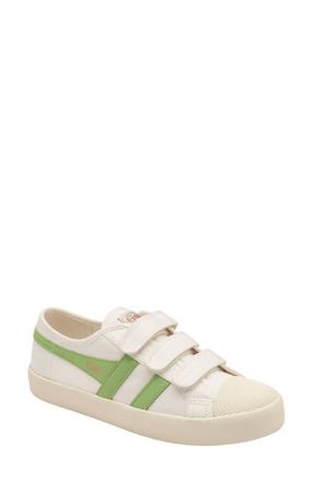 Gola Coaster Low Top Sneaker in Off White/Patina Green at Nordstrom, Size 6.5