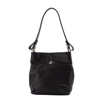 Vivienne Westwood Lottie Small Shoulder Bag - female - Vivienne Westwood - Shoulder Bags - Black - ONE SIZE - Bags