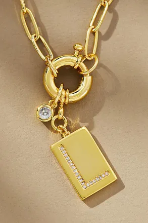 Uncommon James Initial Chain Monogram Necklace