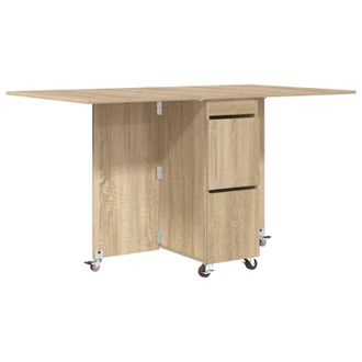 vidaXL Mesa De Comedor 2 Pcs 140 X 80 X 77 Cm Madera De Ingenier&iacute;a Vidaxl