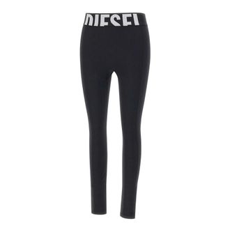 Diesel Leggings, female, Black, Size: XS Adeline-D-Pop Leggings