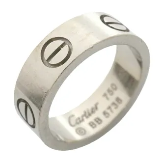 Cartier White Gold (18K) Band Ring (Pre-Owned)