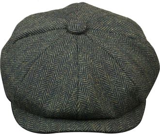 Infinity Leather Mens Peaky Blinders Tweed Gatsby Hat