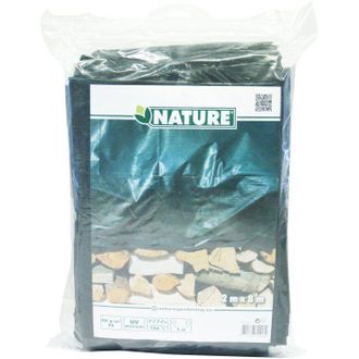 Nature Lona De Protecci&oacute;n Para Pila De Madera U Otros Usos - Natura - 2 X 8 M - 90g/m&sup2; - Verde