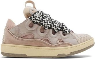 Lanvin Pale Pink Curb Sneakers