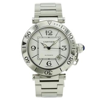 Cartier Pre-owned Vintage W31080M7 Polshorloge - Heren - Vintage Horloges - Wit - ONE Size - Vintage