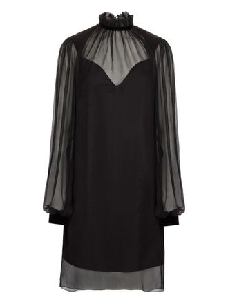 Nina Ricci Balloon Sleeve Mini Dress