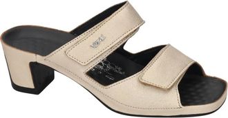 Vital JOY Mathilda - Dames - Muiltjes - Beige - 38 EU - Leer - Schoenen