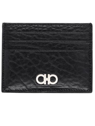 Ferragamo Card Holder With Logo