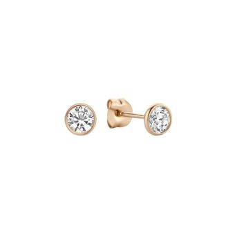 Isabel Bernard La Concorde Juliette Stud Earrings - Dames - Oorbellen - Roze - ONE Size - Accessoires