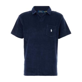 Polo Ralph Lauren Polo Shirts, male, Blue, Size: S Polo