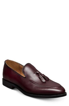Allen Edmonds Rand Apron Toe Tassel Loafer in Burgundy at Nordstrom, Size 10.5