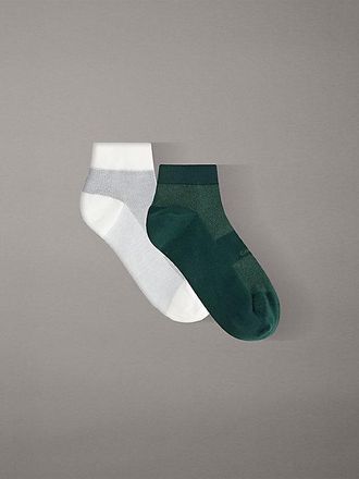 Calvin Klein Pack de 2 calcetines tobilleros que eliminan la humedad