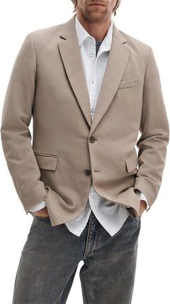 Rag & Bone Butler Virgin Wool Blend Blazer in Stone at Nordstrom, Size 38Regular