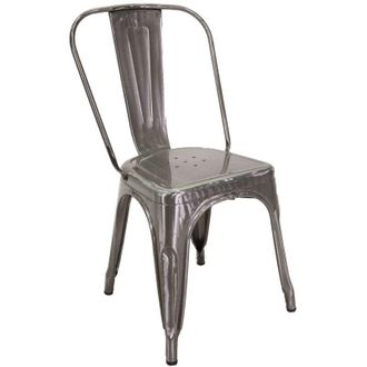 Vacchetti Silla Nueva Bristol De Hierro Galvanizado Cm51x43h84