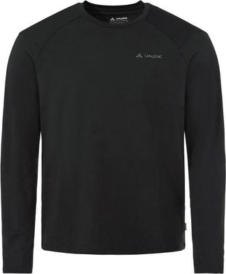 Vaude Essential Wool L/S T-Shirt Merinoshirt f&uuml;r Herren | schwarz