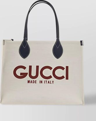Gucci tote bags dual handles