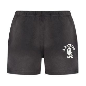 A Bathing Ape A Bathing Ape, Mujer, Pantalones cortos, Negro, Talla: S