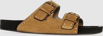 Isabel Marant Sandales Lennyo Chestnut