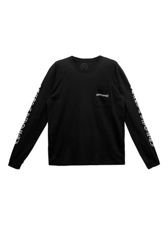 Chrome Hearts Stadium Scroll Black T-shirt - men - Cotton - S