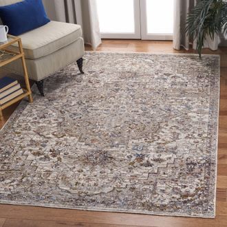 Safavieh Limitee Non-Slip Area rug, Beige / Beige Traditional Style Easy Care