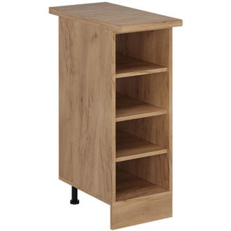 Vicco Estante De Cocina R-line, Roble Dorado, 30 Cm, Et Roble Vicco