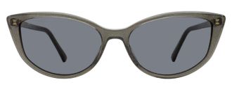 Jimmy Choo London Nadia Cat-Eye Acetate Sunglasses - Gray