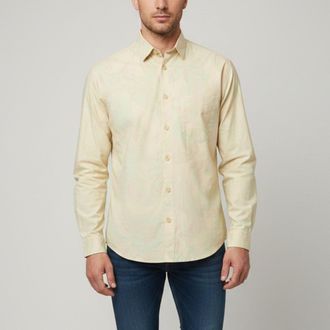 Jacquemus Orange Paisley Print Cotton La Chemise Simon Shirt