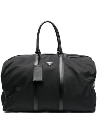 Prada 2020s zip-fastening holdall - Black