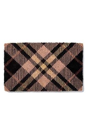 Entryways Tartan Plaid Doormat in Clay at Nordstrom Rack