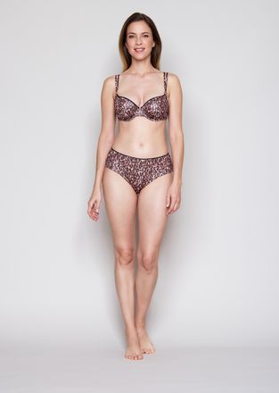 Joop Bikini-Hose JOOP Leopard Beach, Damen, Gr. 34, N-Gr, leopard aop, Obermaterial: 92% Polyamid, 8% Elasthan, Badehosen Bikini-Hose