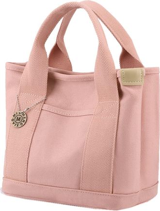 Generic Women Bag - Stylish Unisex Canvas Tote Bag Large Capacity Durable Messenger Shoulder Bag for Everyday Portable Use