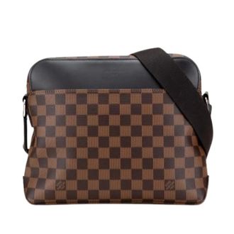Louis Vuitton Pre-owned Cross Body Bags, female, Brown, Size: ONE SIZE Pre-owned Canvas Crossbody Bag