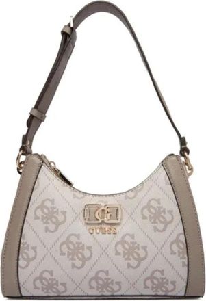 Guess Karnilla Logo Schoudertas - Dames - Schoudertassen - Wit - ONE Size - Tassen
