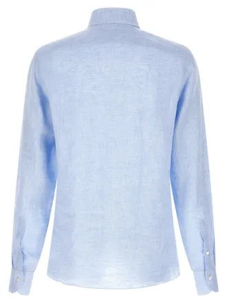 Borriello Linen Shirt - Blue