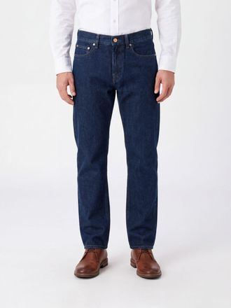 Aspesi Mid-Rise Tapered Fit Cotton Denim Jeans with Five Pockets