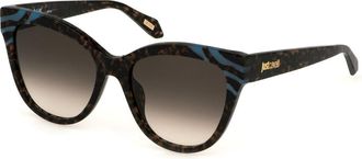 Just Cavalli SJC043V 0AM5 Womens Sunglasses Tortoiseshell Size 55