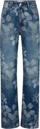 Iceberg 5-pocket Straight Jeans - Dames - Regular Fit Jeans - Blauw - W25 - Denim - Jeans