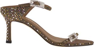 Kurt Geiger Juwelenbesetzte Sandale mit Absatz