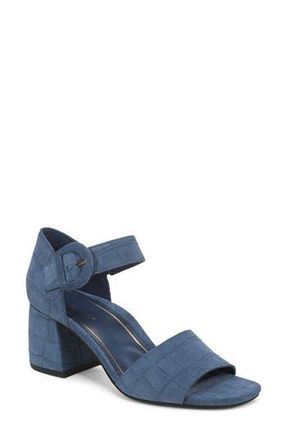 Vionic Chardonnay Block Heel Sandal in Dark Denim at Nordstrom Rack, Size 7
