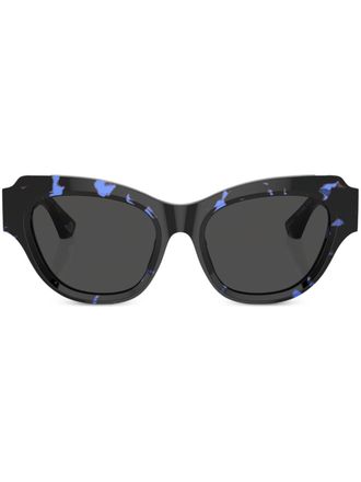 Burberry Sunglasses rose monogram cat-eye sunglasses - Blue