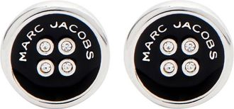 Marc Jacobs Orecchini Button Stud-Donna