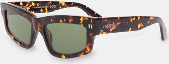 Off-white Mens Accessories Off White Off Miramar Sun in Havana - Green - One Size