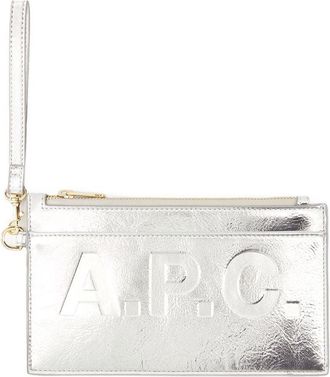 A.P.C. Market Card Case - Silver